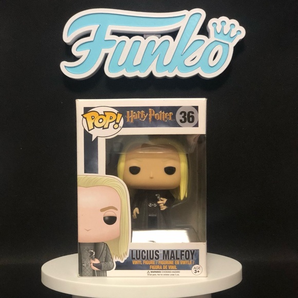 Lucius Malfoy- 36 **RARE** - Harry Potter- Great Condition- Funko - Picture 1 of 8